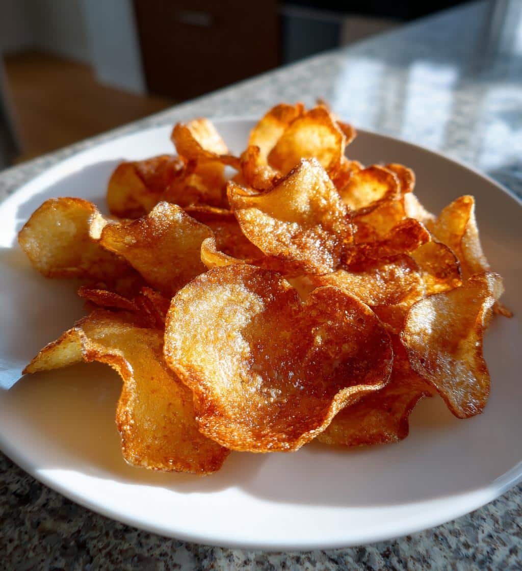 Air Fryer Crispy Fish Sauce Potato Chips - detail 1