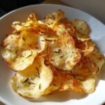Air Fryer Crispy Herb Oil Potato Chips