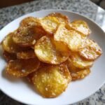 Air Fryer Crispy Honey Mustard Potato Chips