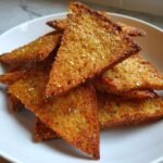 Air Fryer Crispy Rye Bread Chips