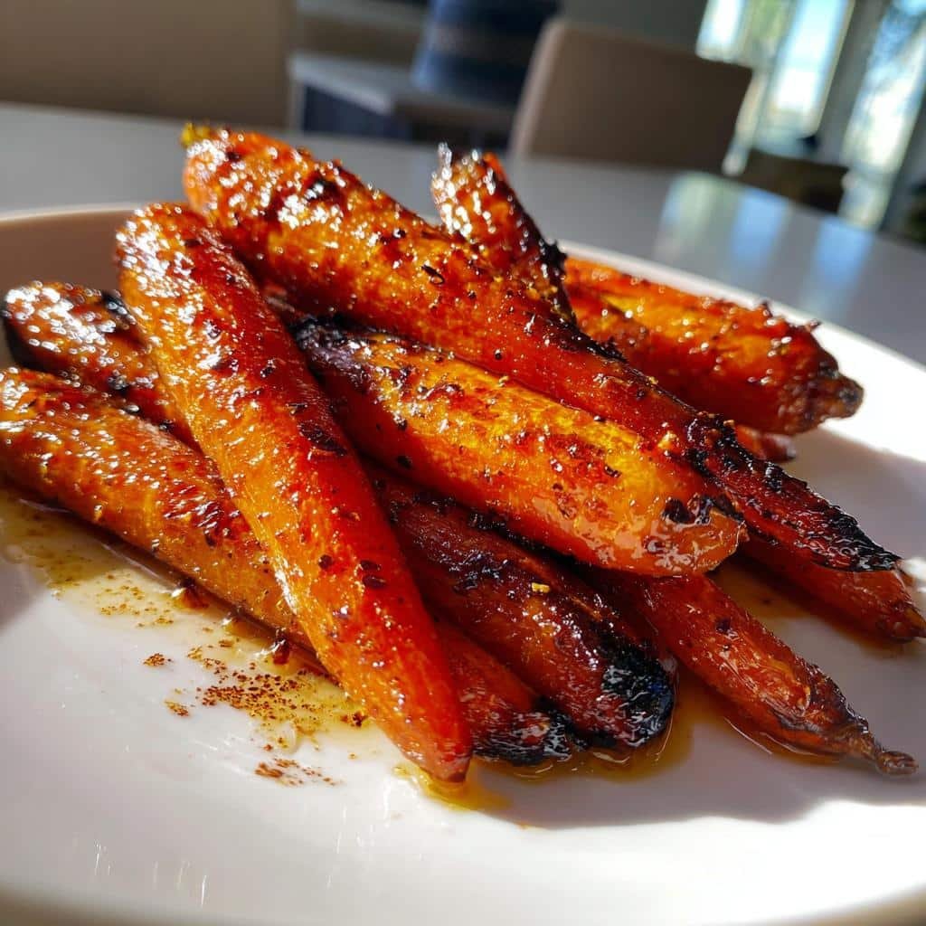 Air Fryer Delicious Brown Sugar Glazed Carrots - detail 1
