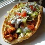 Air Fryer Delicious Mediterranean Chicken Pita Pockets Recipe