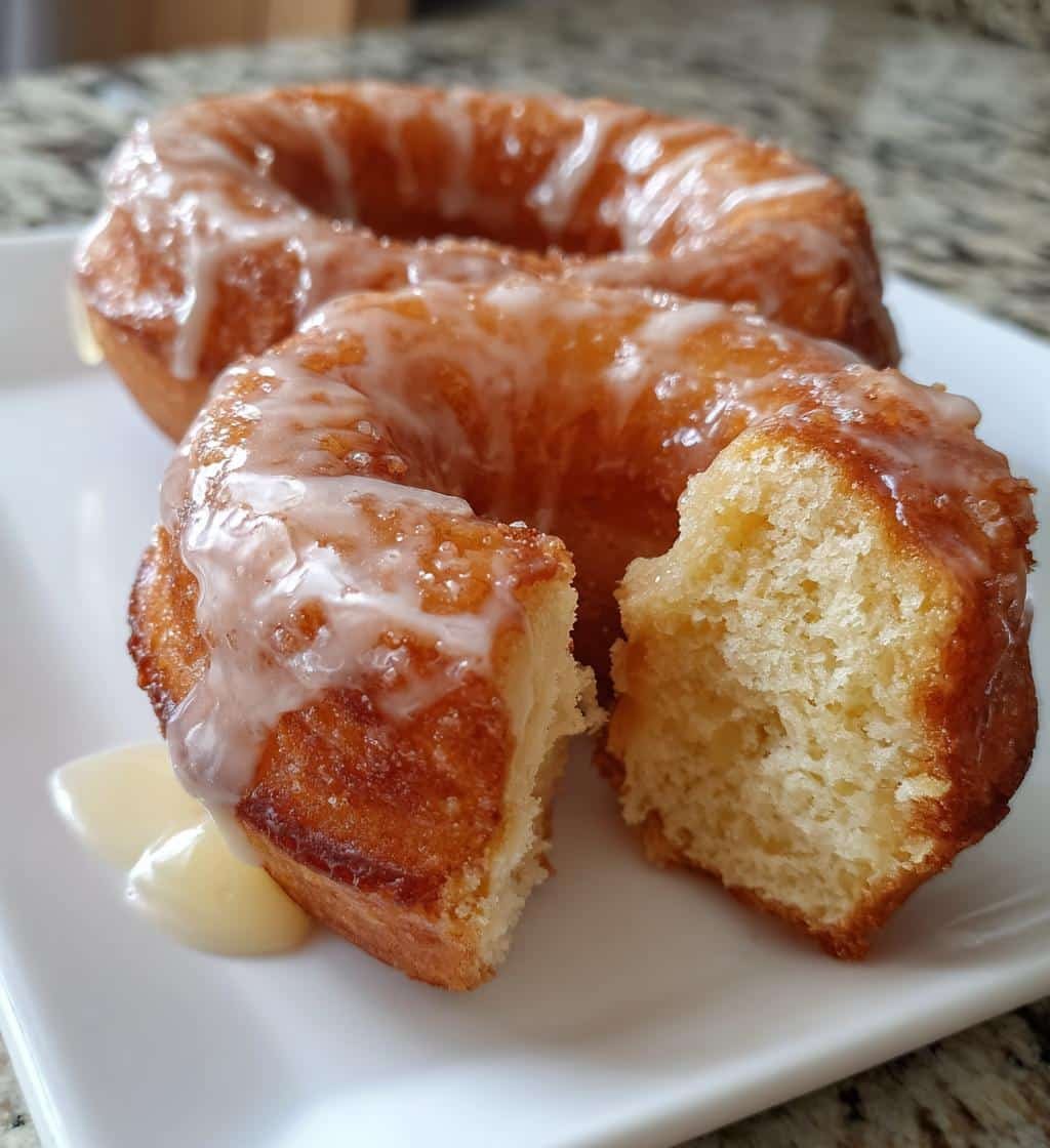 Air Fryer Donuts Glazed