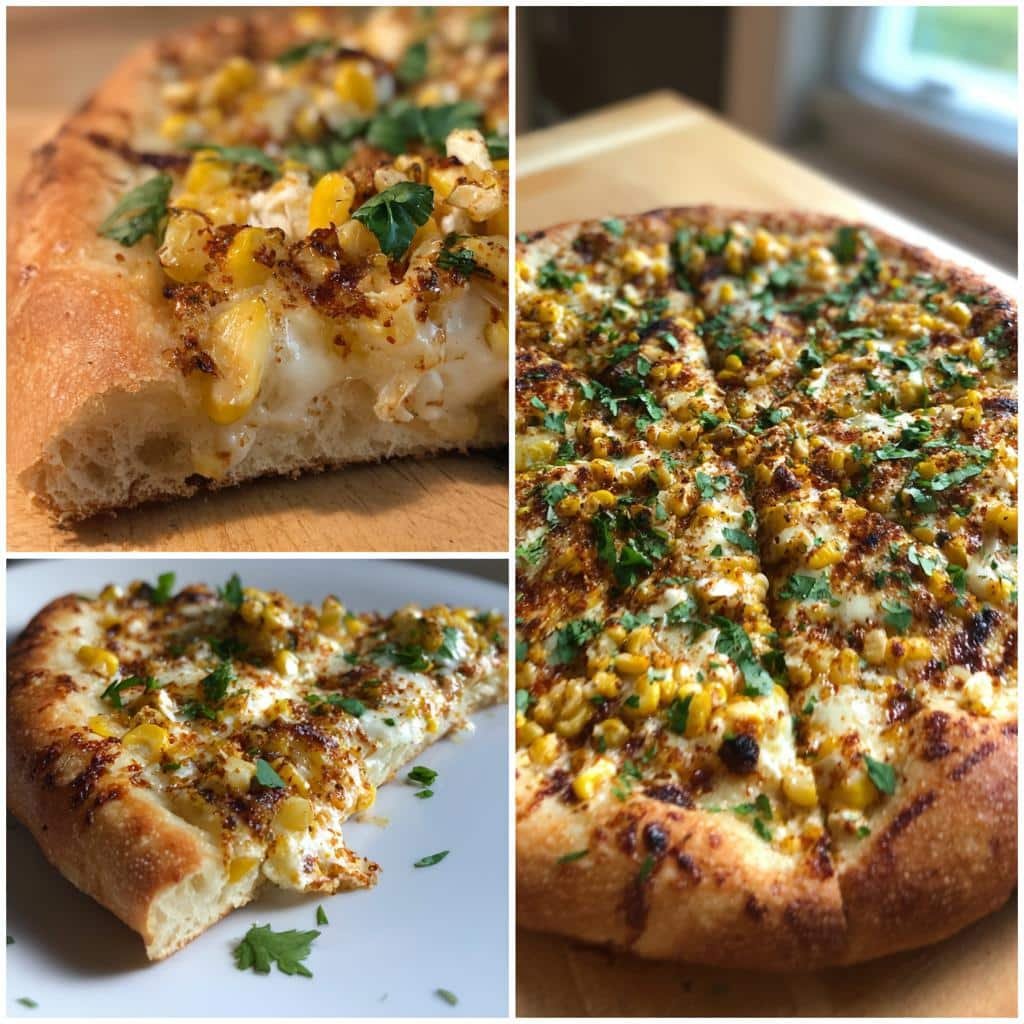 Air Fryer Easy Mexican Street Corn Pizza - detail 1