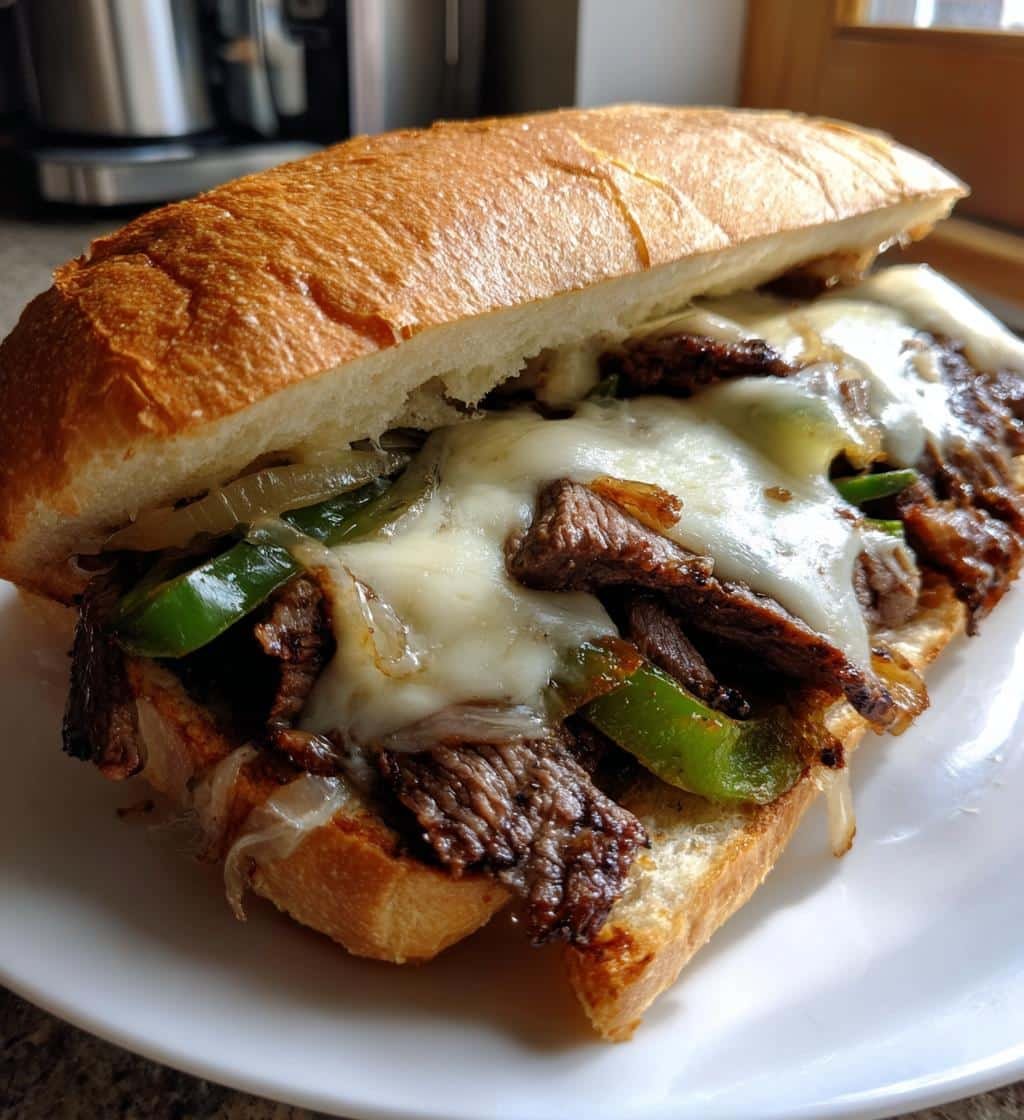 Air Fryer Easy Ultimate Philly Cheesesteak - detail 1