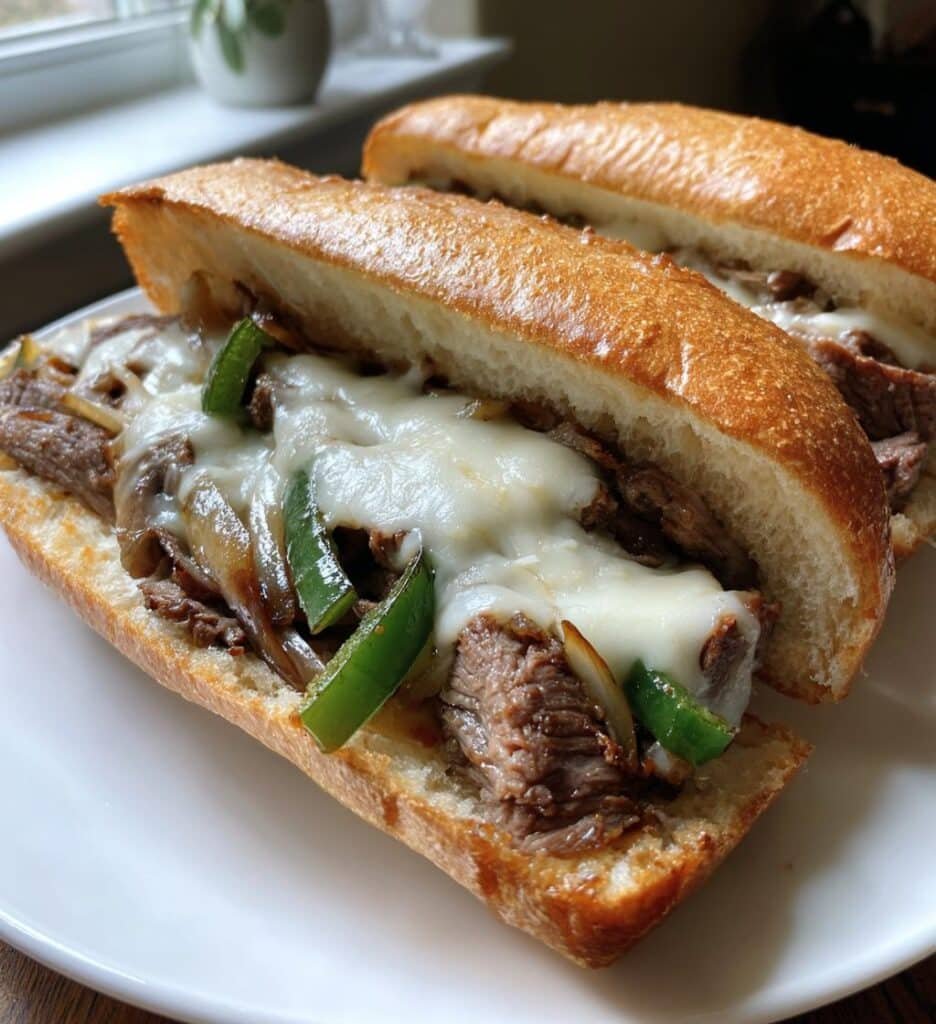 Air Fryer Easy Ultimate Philly Cheesesteak