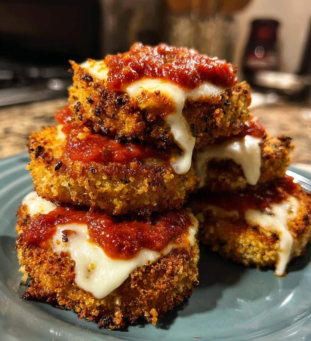 Air Fryer Eggplant Parmesan  Veggie - detail 1