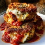 Air Fryer Eggplant Parmesan Veggie