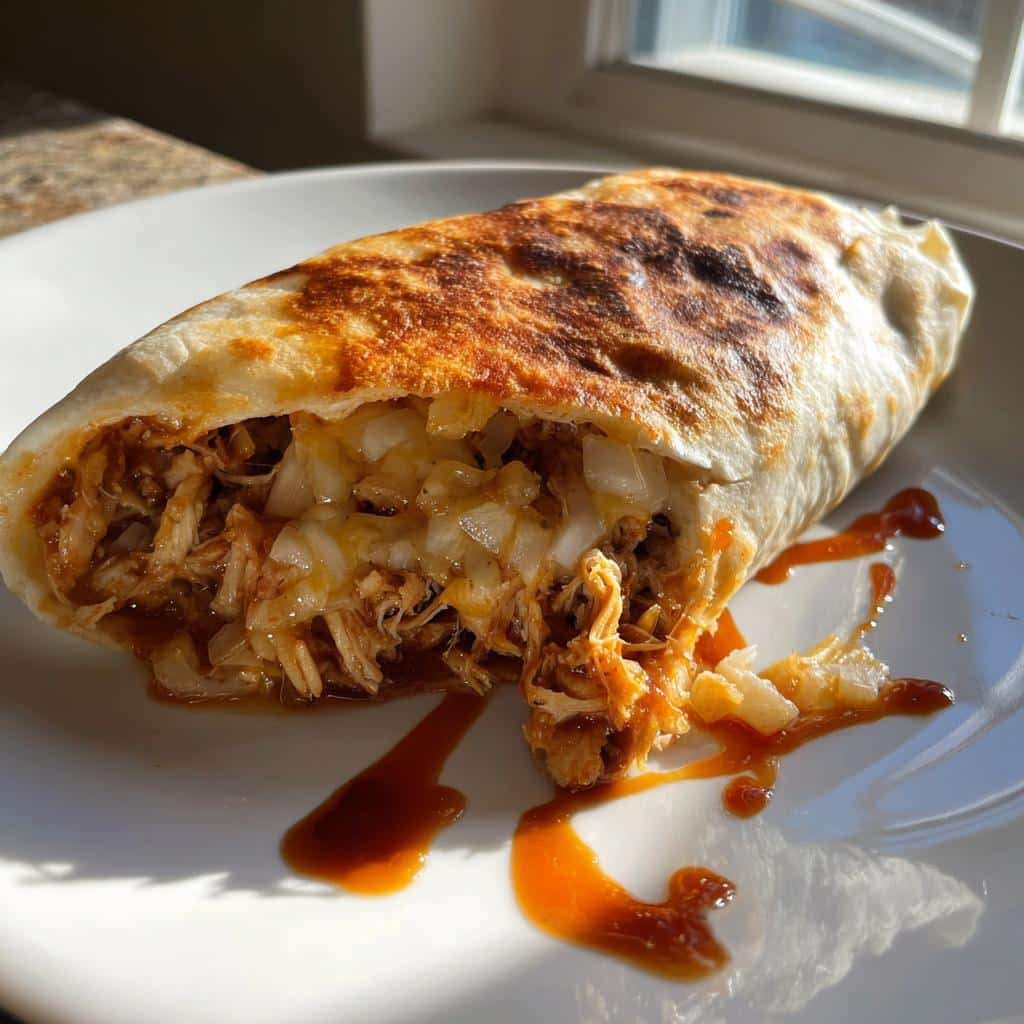 Air Fryer Enchilada-Style Chicken Wraps - detail 1