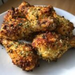 Air Fryer Extra Crispy Parmesan Garlic Drumsticks