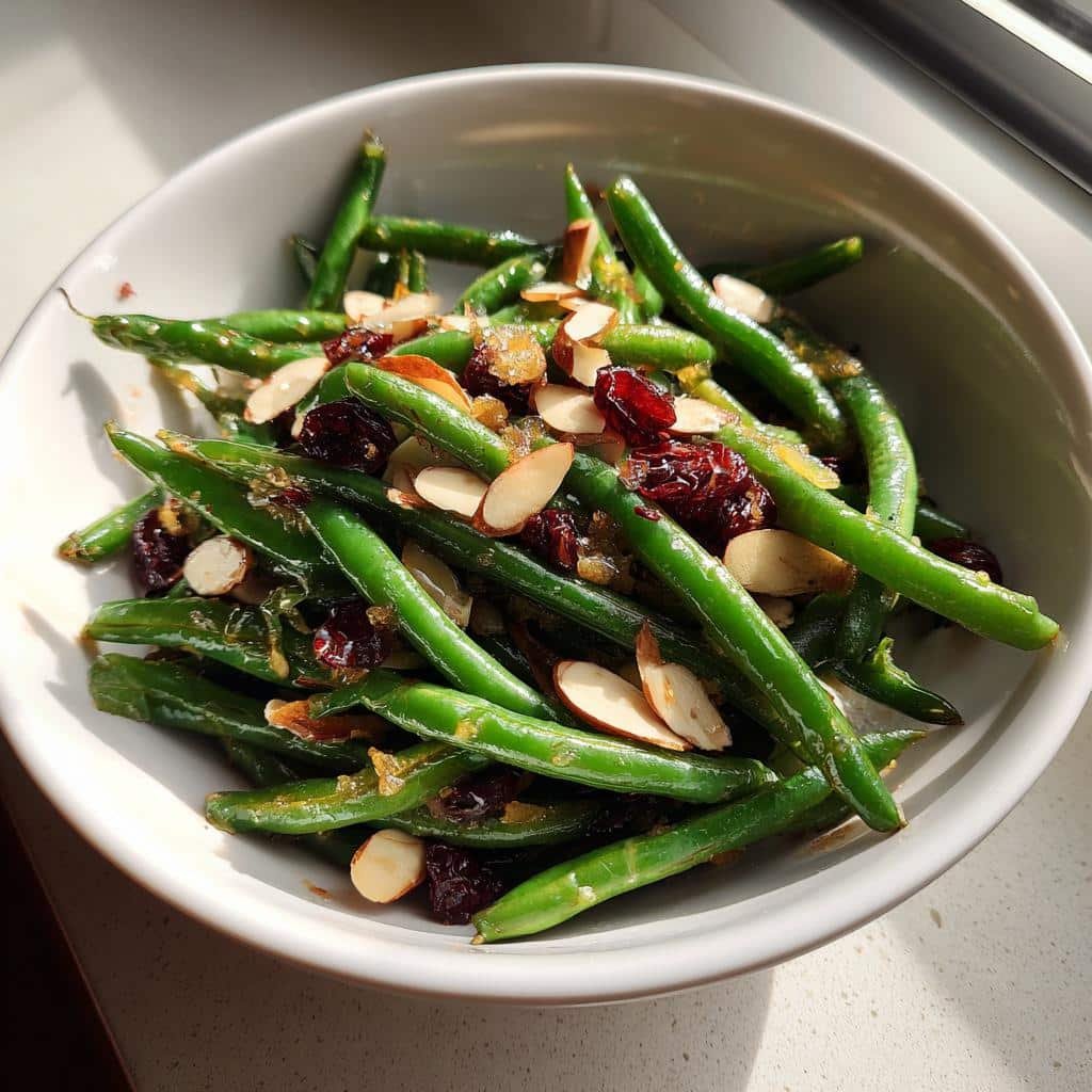 20-Minute Air Fryer Festive Green Bean Salad You'll Love 4 Air Fryer Festive Green Bean Salad - detail 1