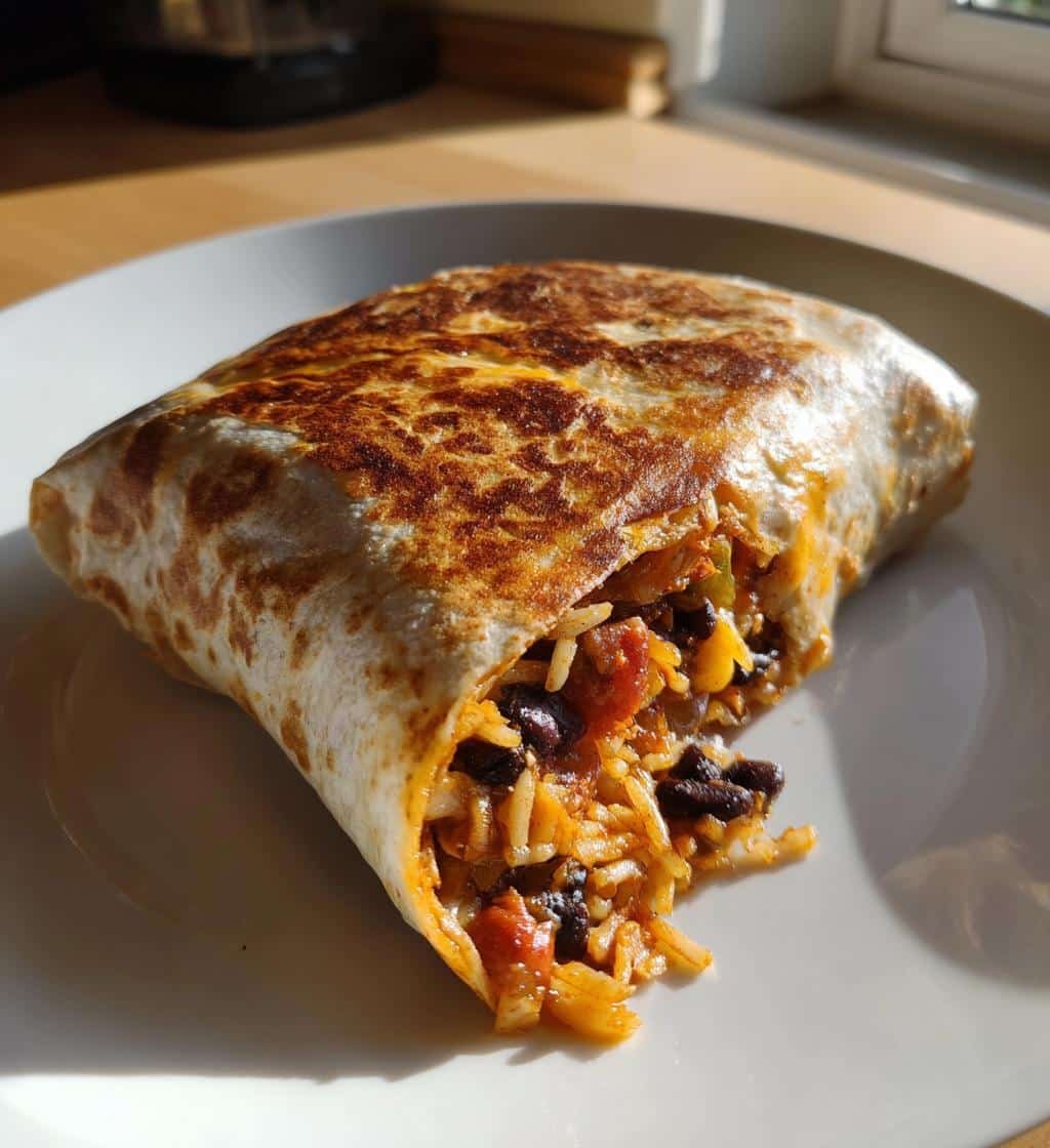 Air Fryer Freezer-Prep Tortilla Burritos