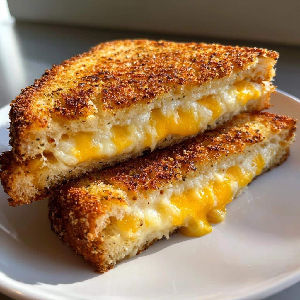 Irresistible Air Fryer Garlic Butter Grilled Cheese in 10 Minutes 4 Air Fryer Garlic Butter Air Fryer Grilled Cheese - detail 1