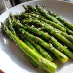 Air Fryer Garlic Butter Asparagus