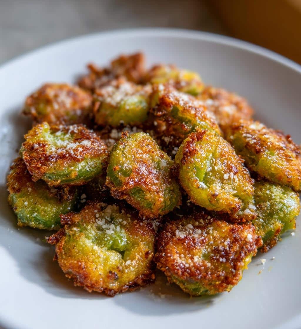 Air Fryer Green bean fry bites