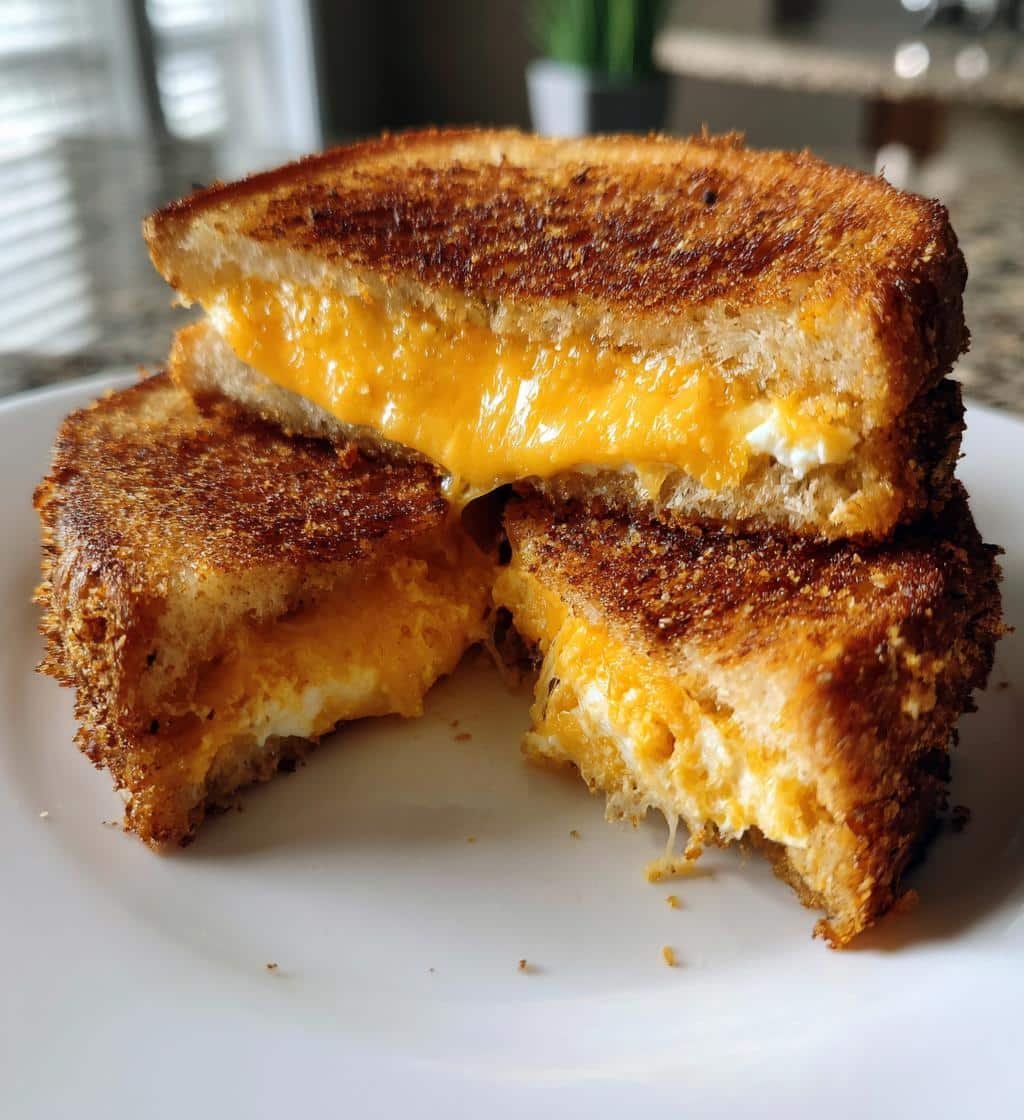 Air Fryer Grilled Cheese with Cream Cheese - detail 1