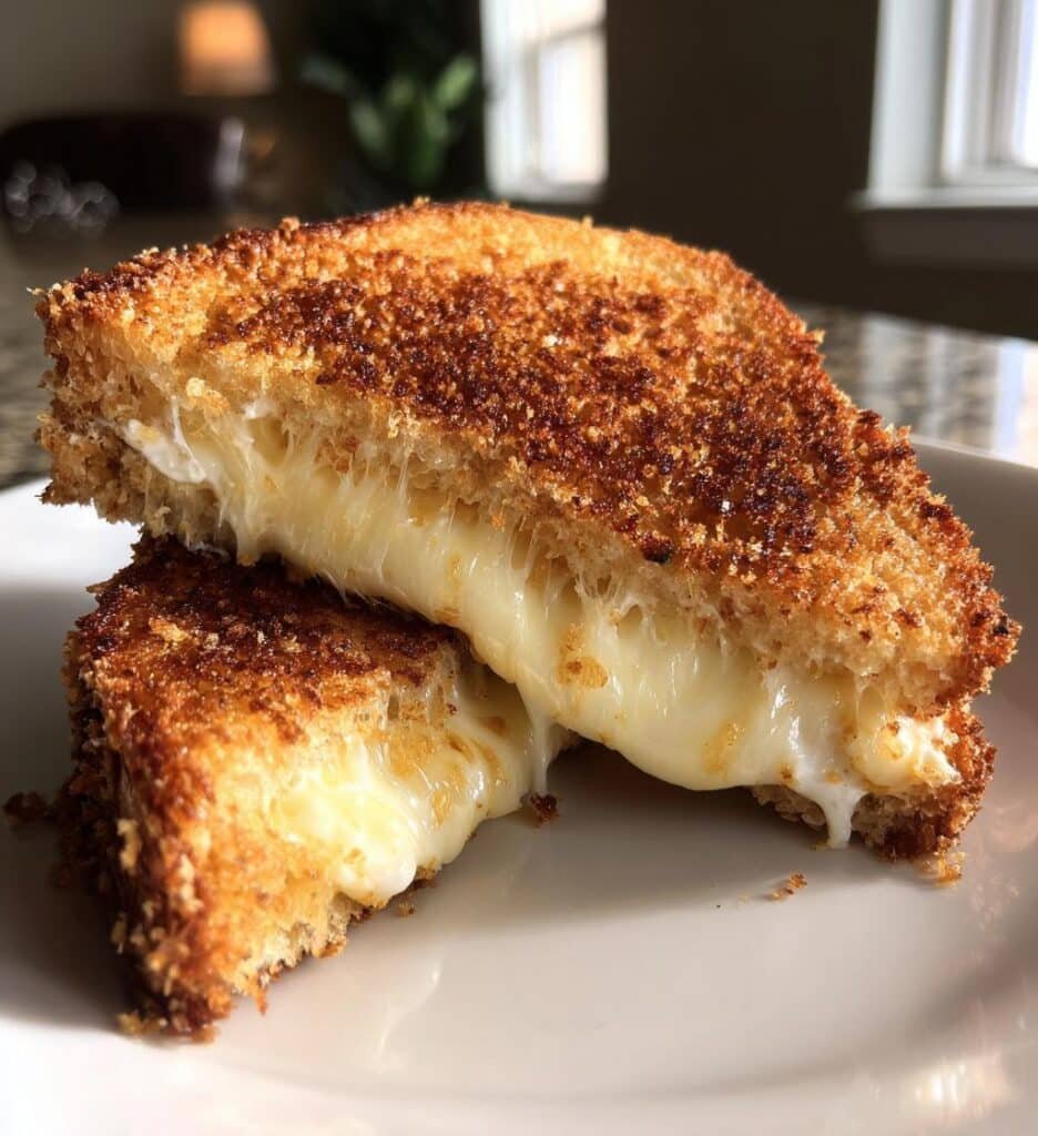 Air Fryer Grilled Cheese with Cream Cheese