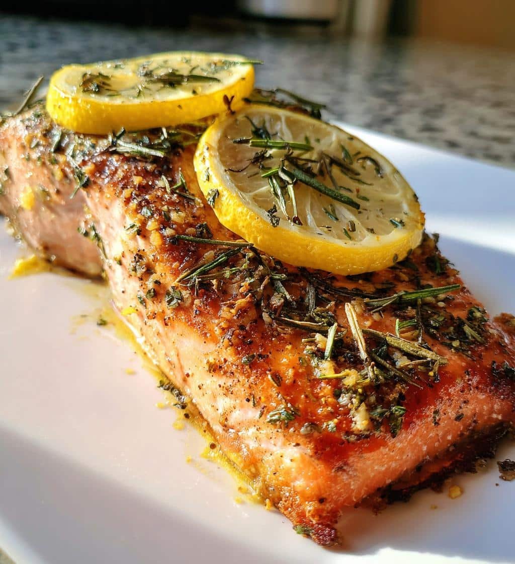 Air Fryer High-Protein Salmon - Herb Dill - detail 1
