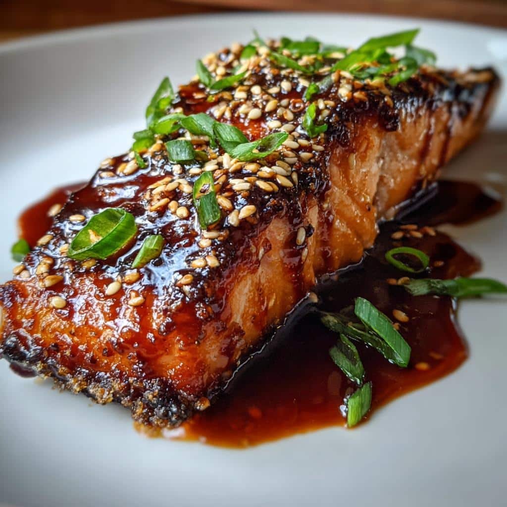 Air Fryer High-Protein Salmon Teriyaki - detail 1