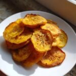 Air Fryer Homemade Green Tomato Chips (Fried)