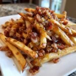 Air Fryer Homemade Smoked Maple Bacon Fries