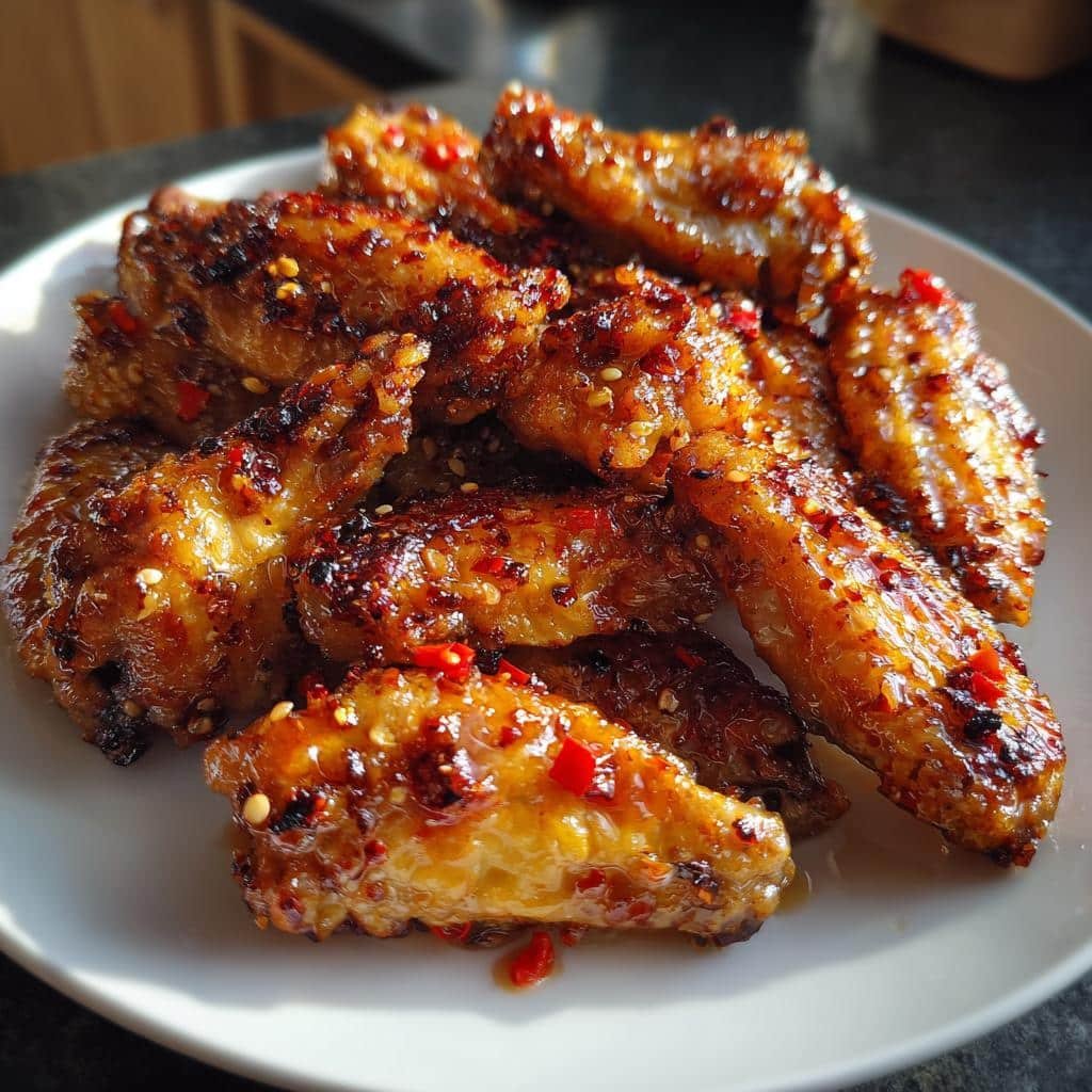 Air Fryer Honey Ginger Air Fryer Wings - detail 1