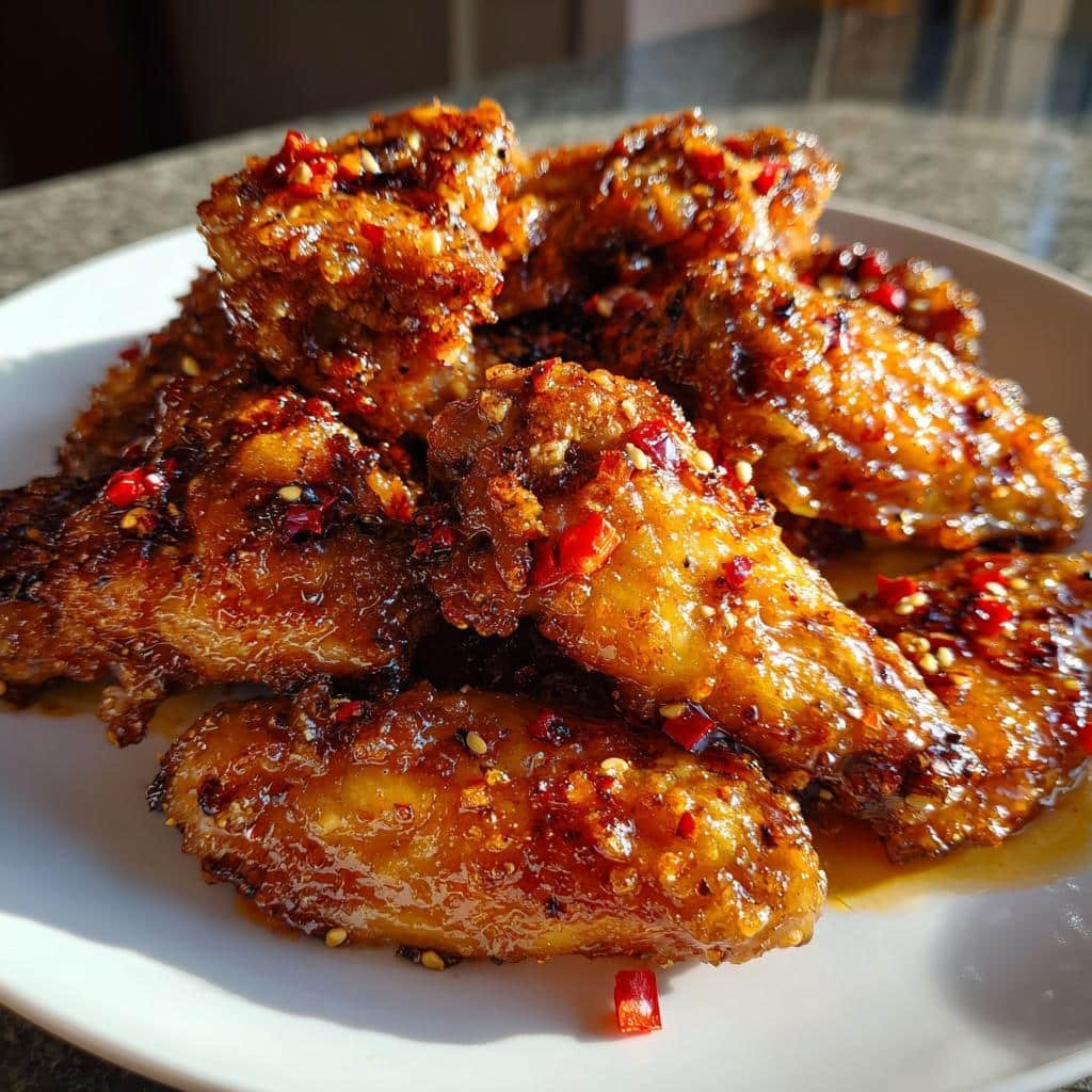 Air Fryer Honey Ginger Air Fryer Wings