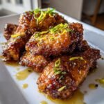 Air Fryer Hot Honey Lemon Pepper Wings