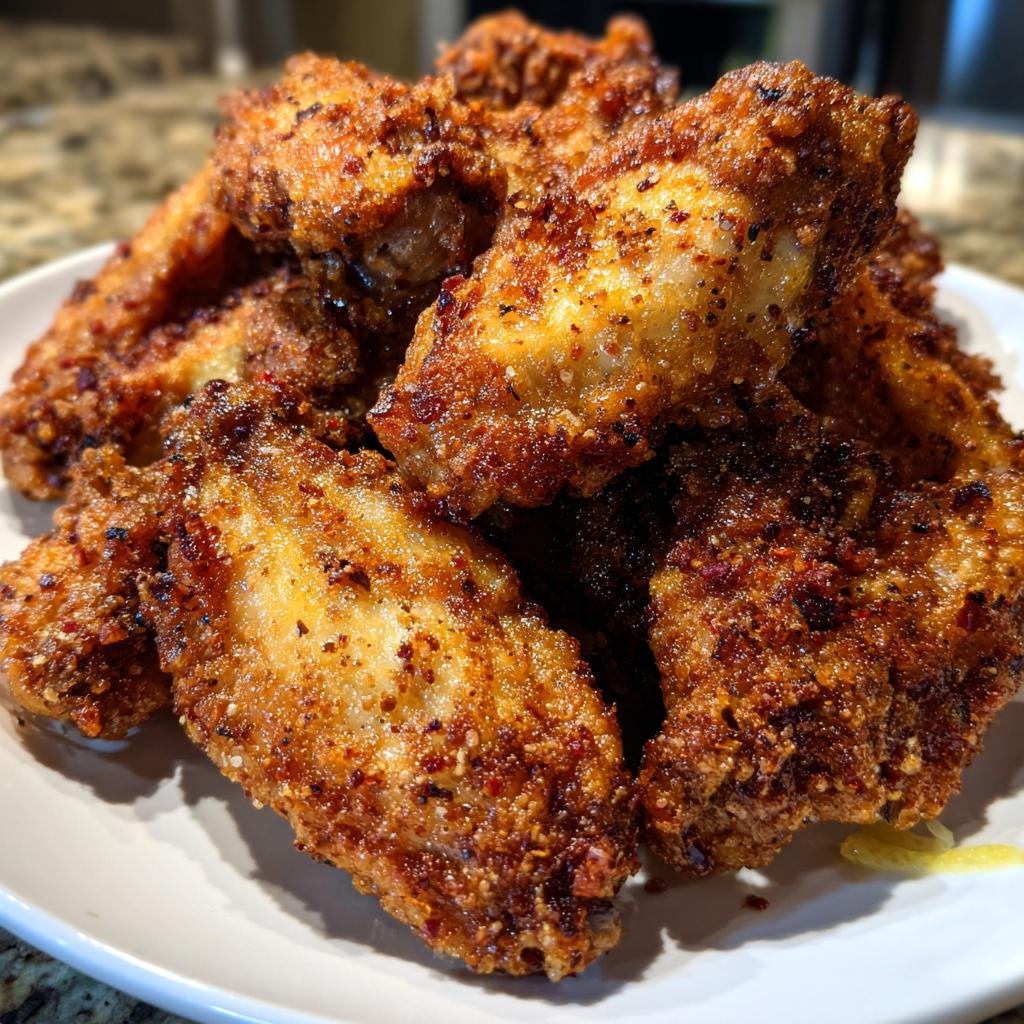 Air Fryer Hot Lemon Pepper Wings - detail 1