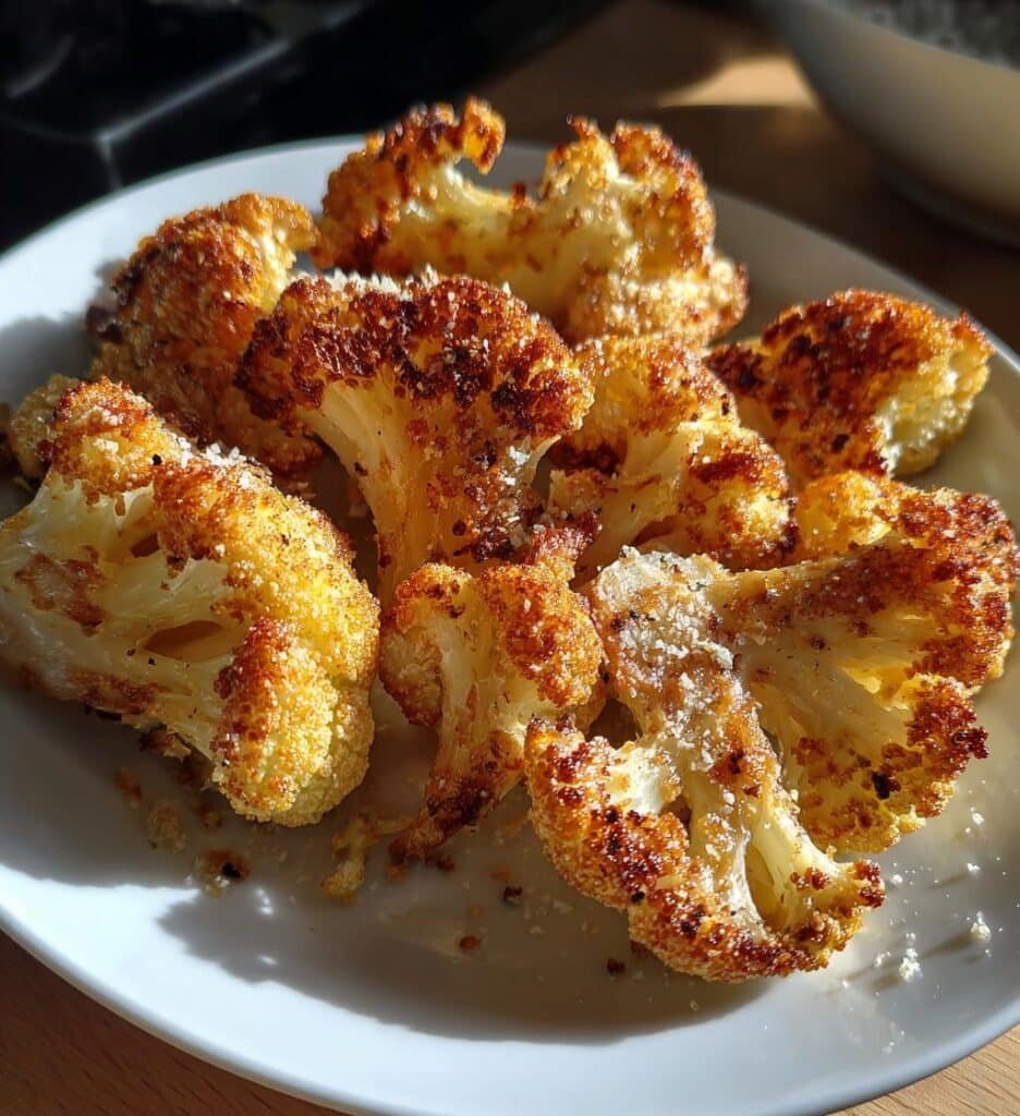 Air Fryer Keto Cauliflower Wedges
