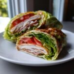 Air Fryer Lettuce Wrap Sandwich