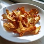 Air Fryer Mushroom Chips