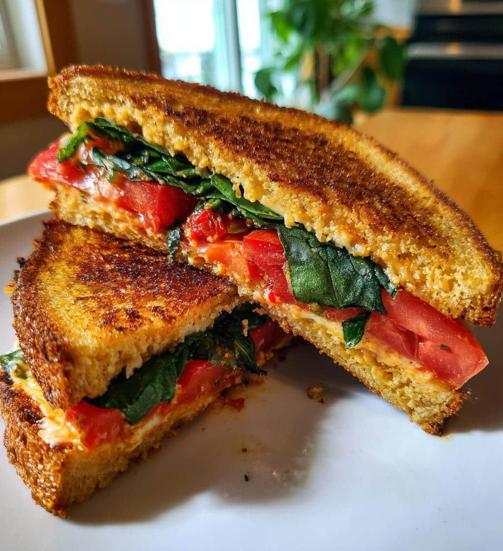 Air Fryer Olive Tapenade Sandwich - detail 1