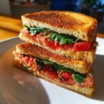 Air Fryer Olive Tapenade Sandwich