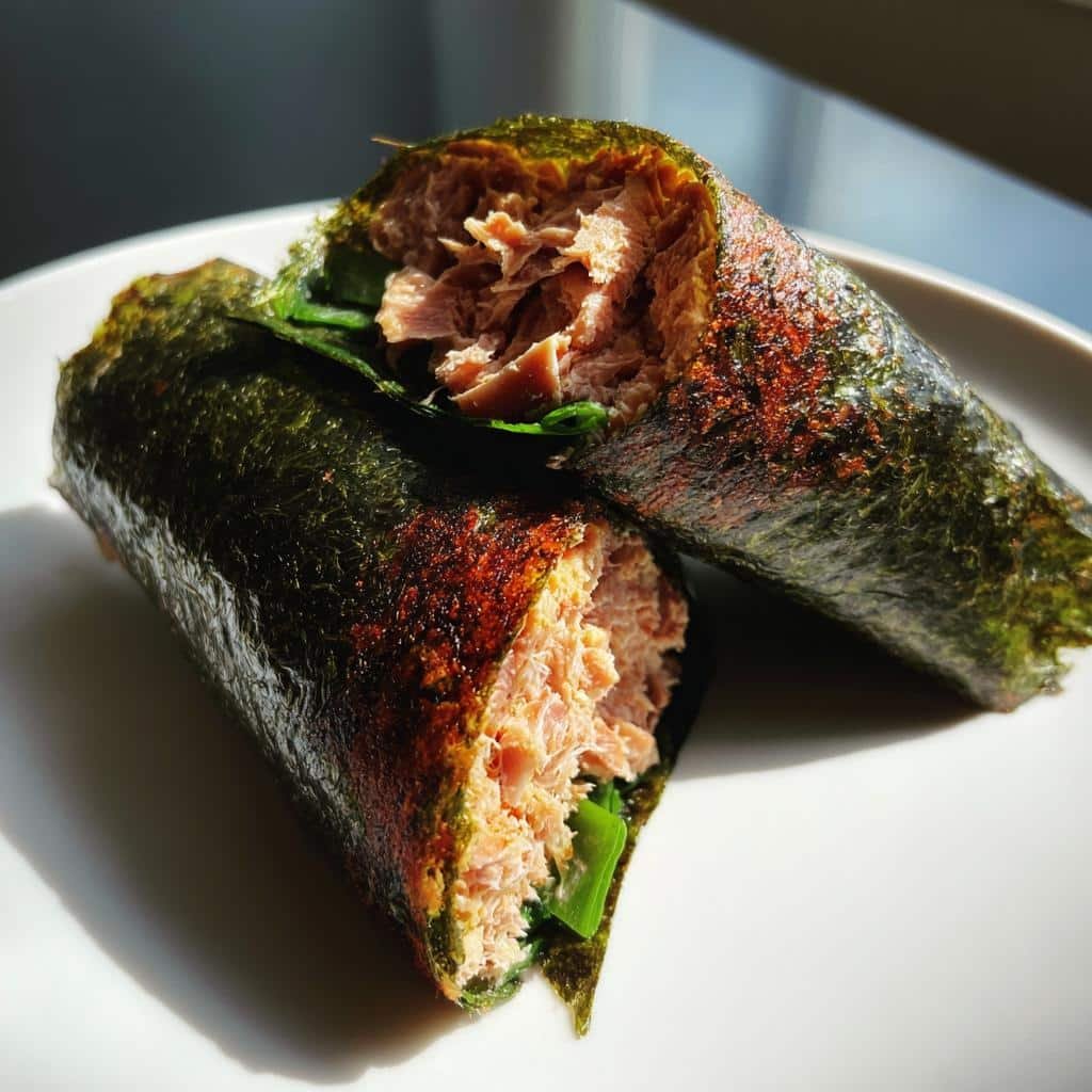 Air Fryer Paleo Nori Wraps with Tuna - detail 1