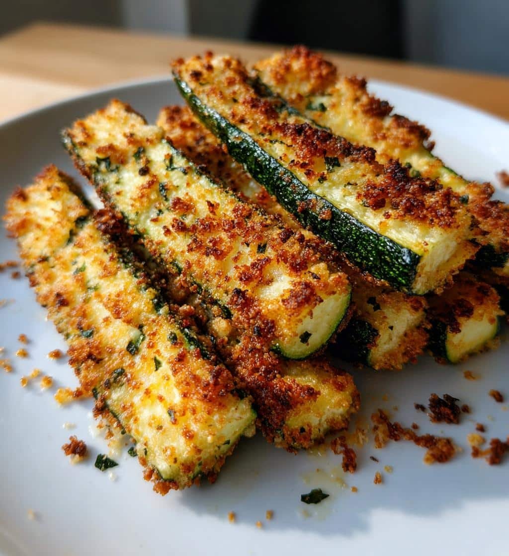 Air Fryer Parmesan Zucchini Sticks - detail 1