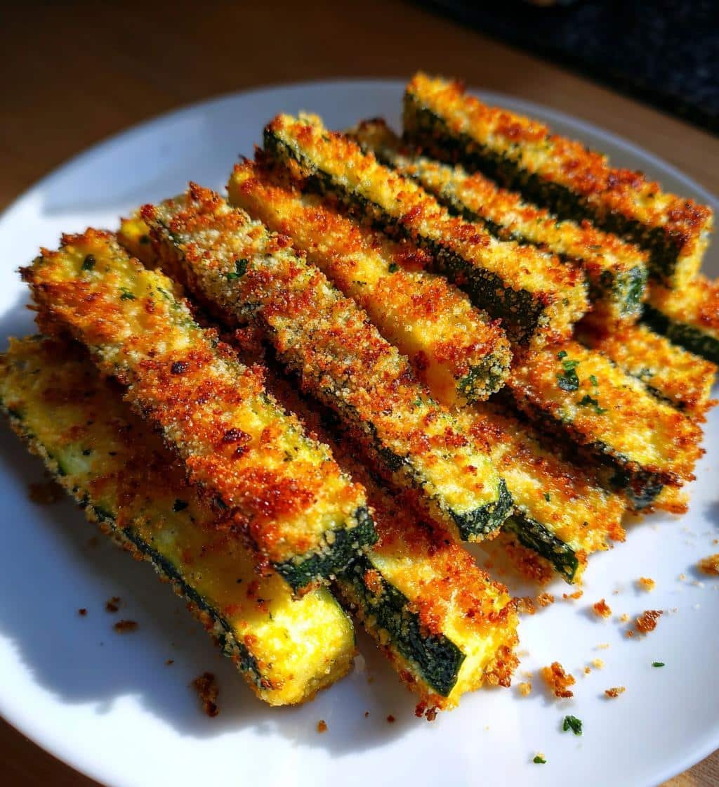 Air Fryer Parmesan Zucchini Sticks