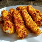 Air Fryer Pickle-Brined Chicken Sticks