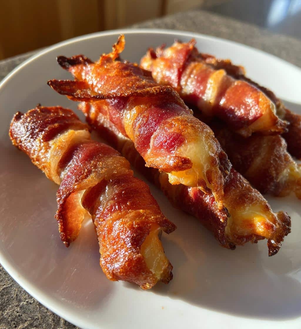 7-Minute Air Fryer Prosciutto‑Wrapped Cheese Sticks: Irresistible Crunch! 4 Air Fryer Prosciutto‑Wrapped Cheese Sticks - detail 1