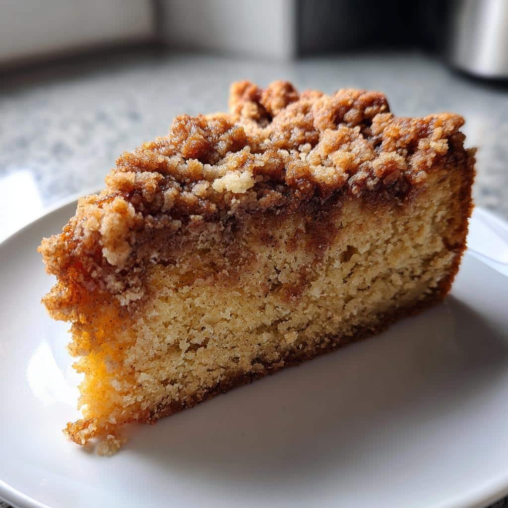 Air Fryer Pumpkin Spice Crumb Cake