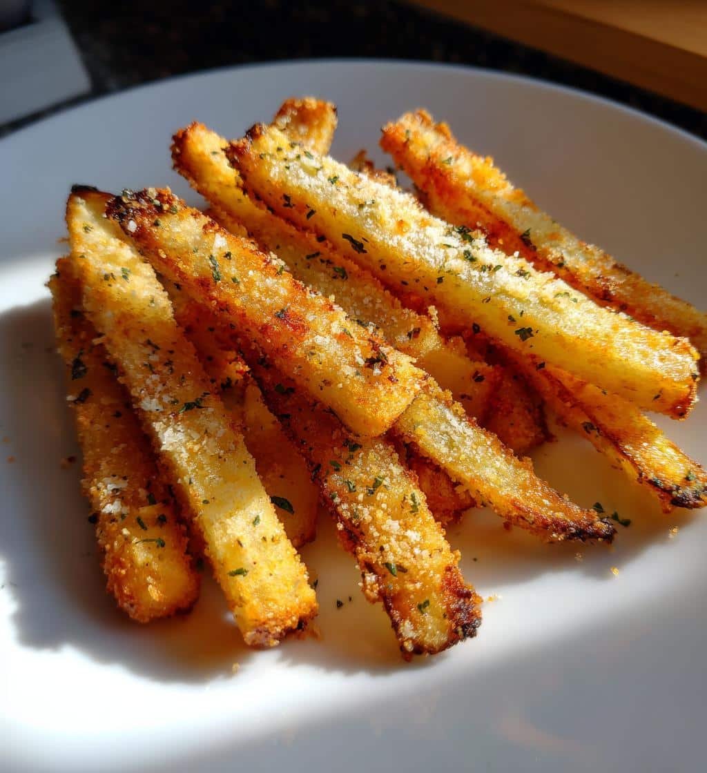 Air Fryer QUICK Crispy Parmesan Crusted Fries - detail 1
