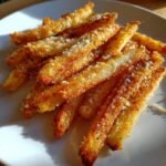 Air Fryer QUICK Crispy Parmesan Crusted Fries