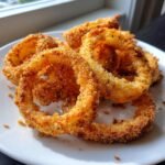 Air Fryer Ranch-Flavored Onion Ring Chips