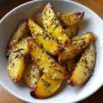 Air Fryer Rosemary & Garlic Lemon Wedges