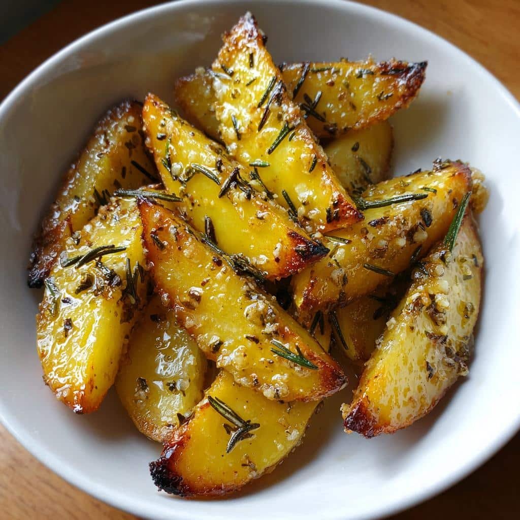 Air Fryer Rosemary & Garlic Lemon Wedges