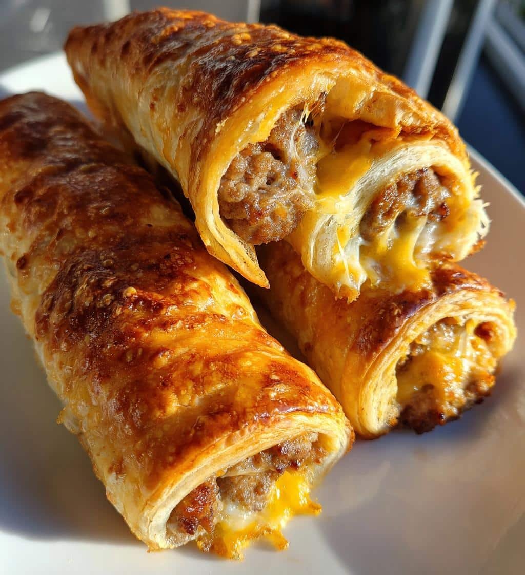 Air Fryer Sausage & Cheddar Breakfast Sticks