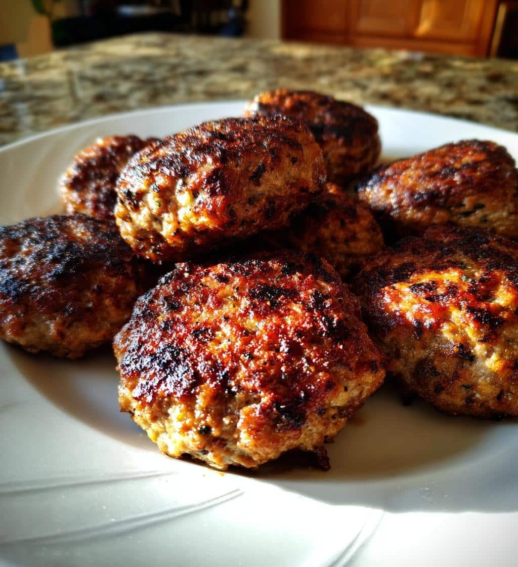 Air Fryer Sausage Patties Breakfast