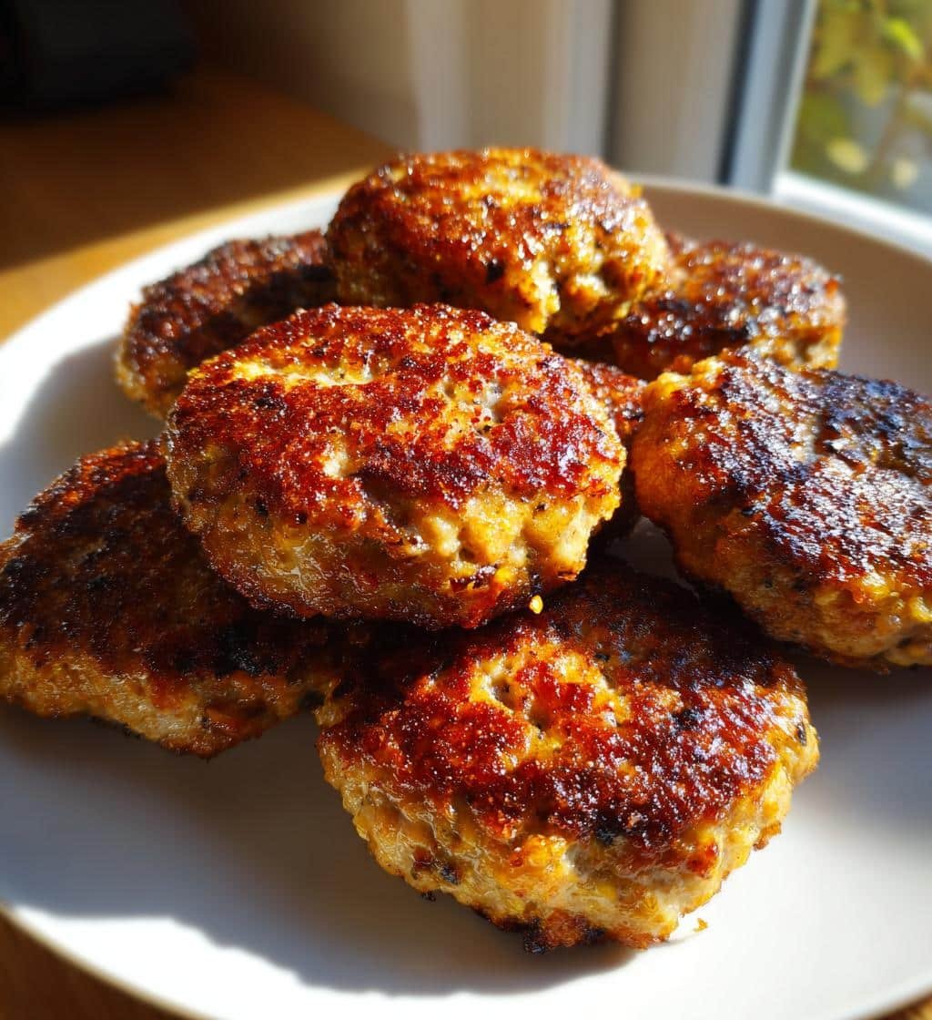 Air Fryer Sausage Patties Breakfast