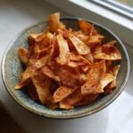Air Fryer Spicy Chili Jackfruit Chips