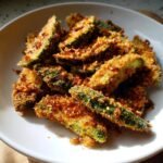 Air Fryer Spicy Sriracha Avocado Fries